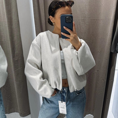 Soft Bomber Jacket